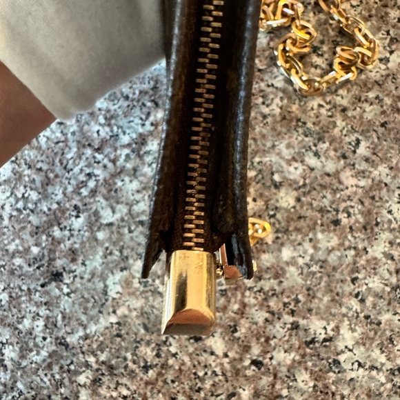 Louis Vuitton Monogram Poche Toilette Cosmetics Pouch Purse/converted 71/2 x4 - Picture 8 of 17